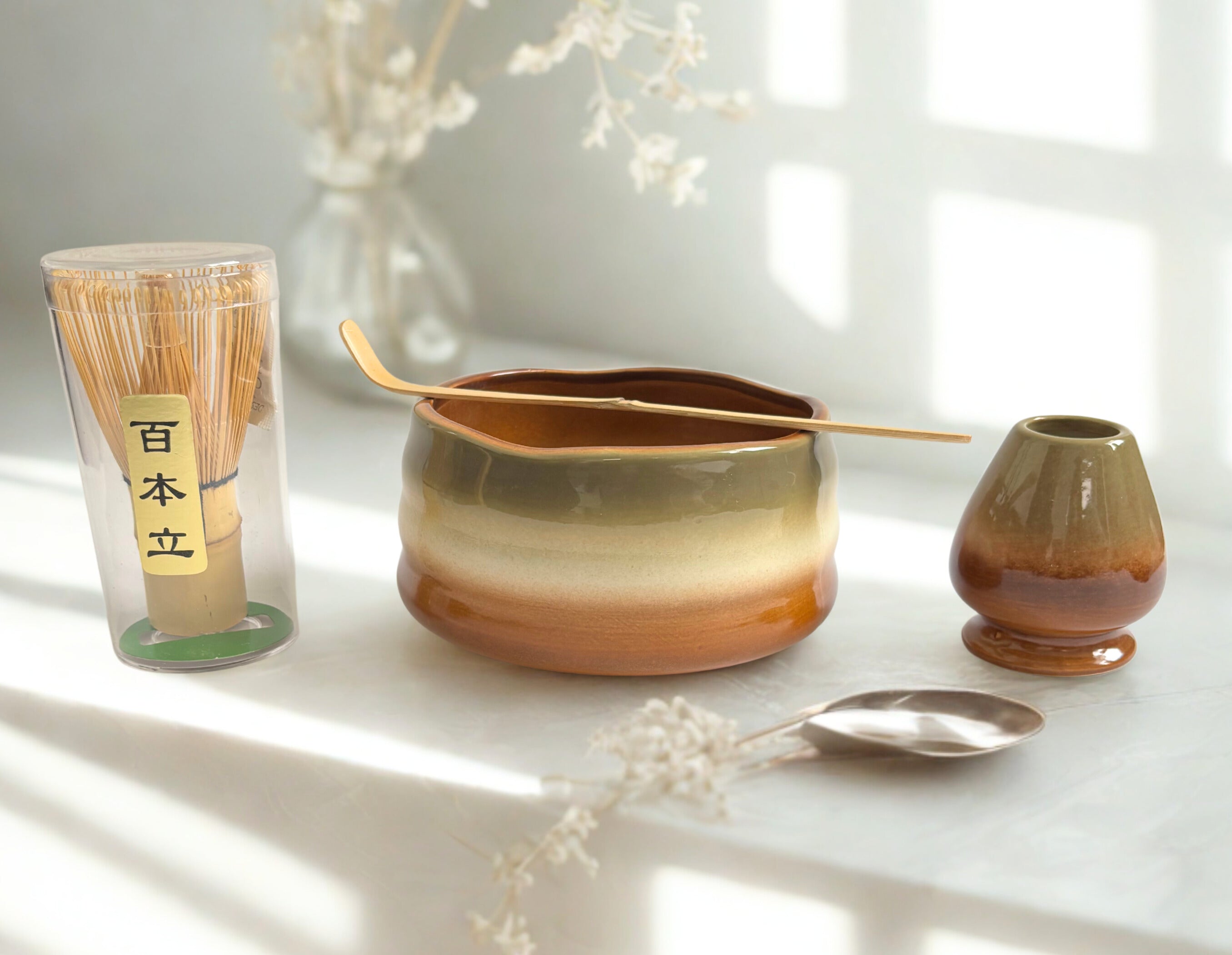 Dawn Matcha Set - Traditional Matcha Bowl & Tool Set